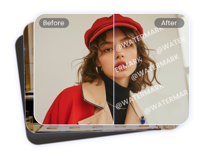 Add watermarks to photos in batches