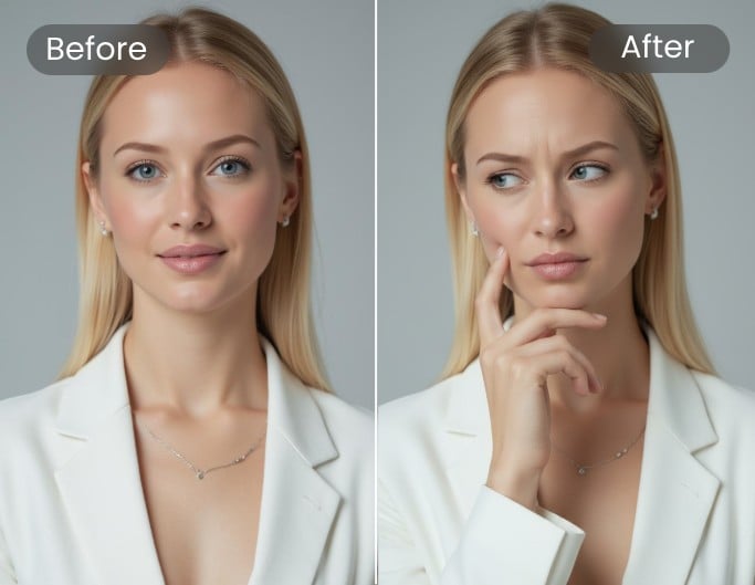 Ai expression changer image