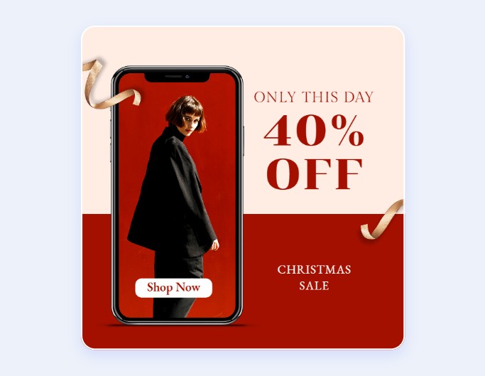 Ai facebopok post about a clothing e commerce sale