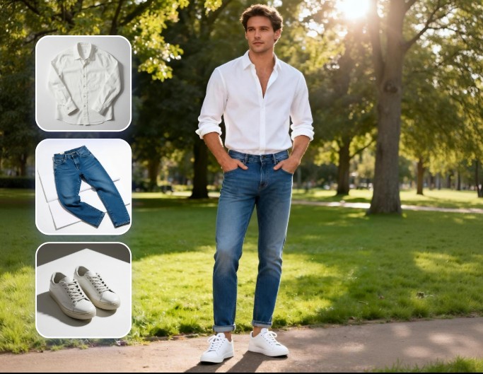 Ai fashion model generator image