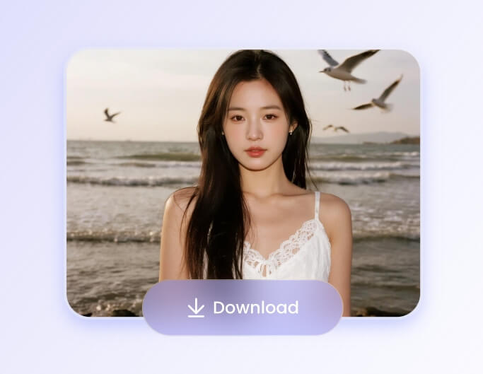 Aiによる生成した画像をダウンロード