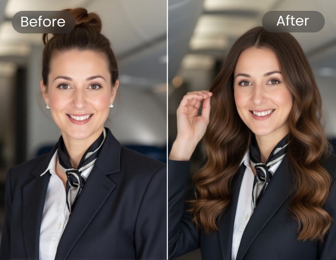 Ai hairstyle changer image