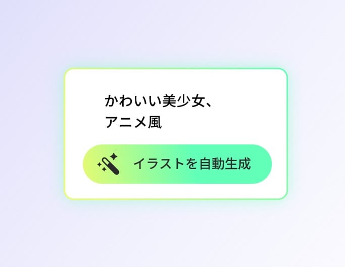 テキストを入力