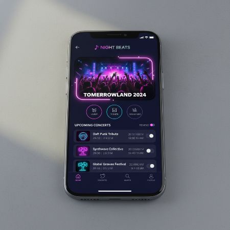 Ai mobile ui mockup