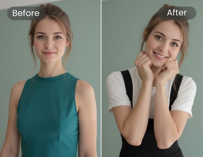 Ai outfit changer image