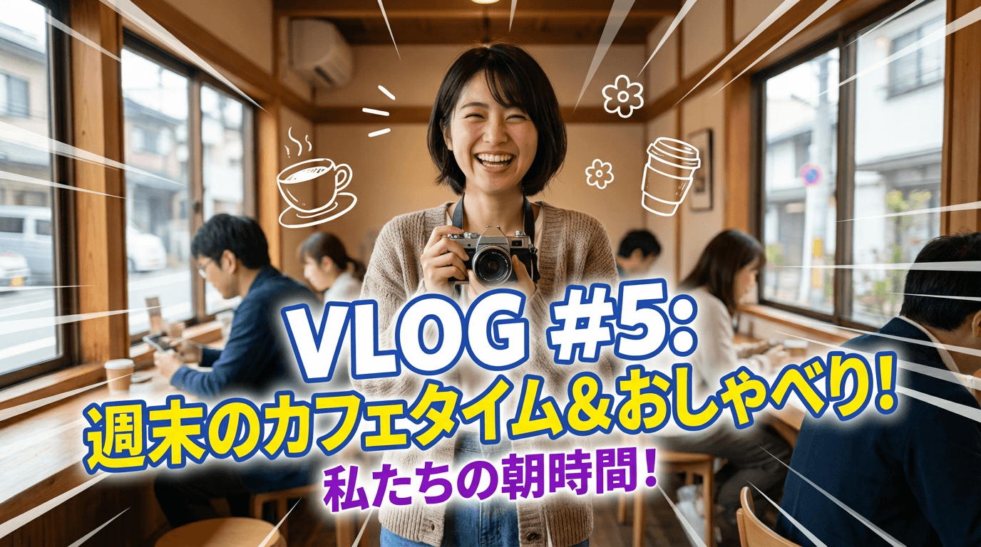 雑談Vlog用のAIVlogサムネイル生成事例