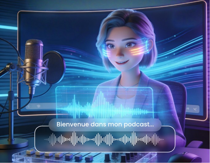 Podcasts pour la voix IA