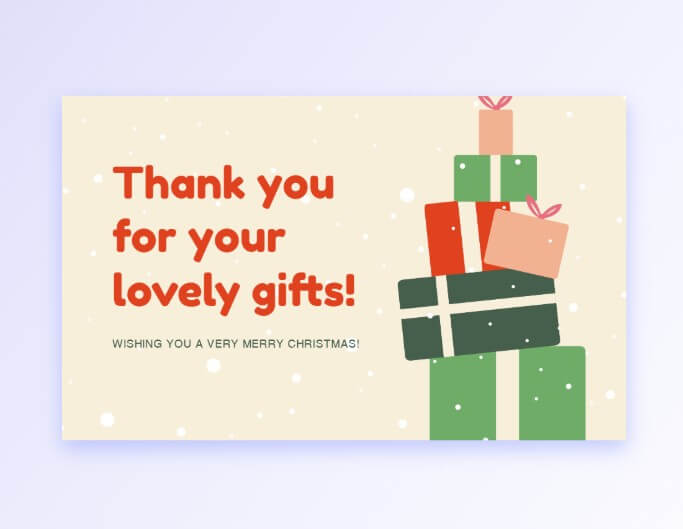 An ai business card for gifts and commemoratives