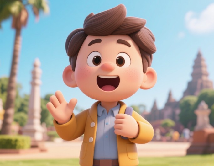 An explainer video with a cartoon kid as its spokesperson