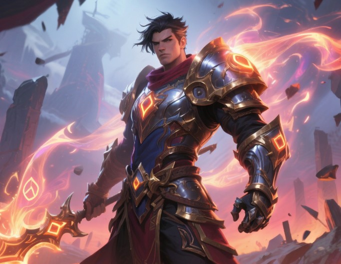 An original character in lol style