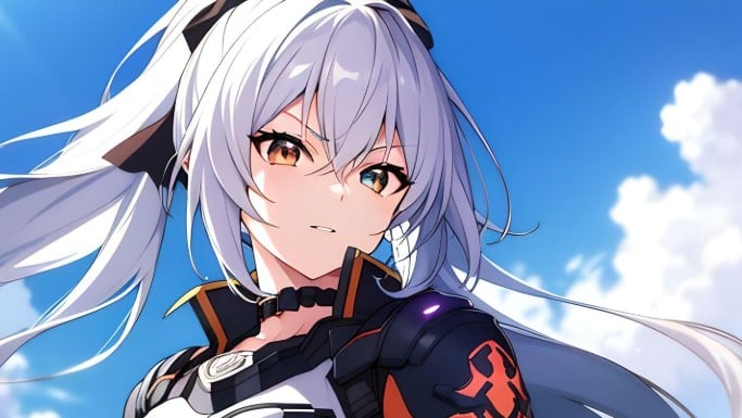 Anime ai girl created by fotor ai girl generator