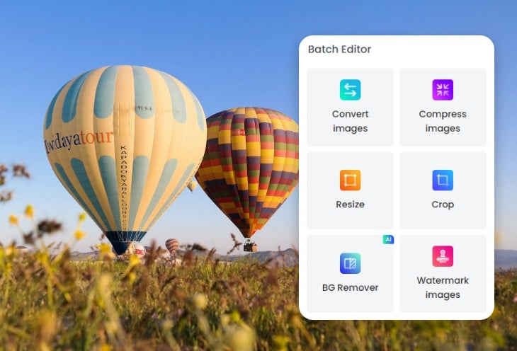 バッチ画像処理