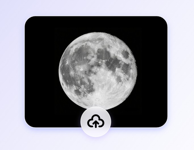 バースデームーン作り方の第一歩元画像をアップロード