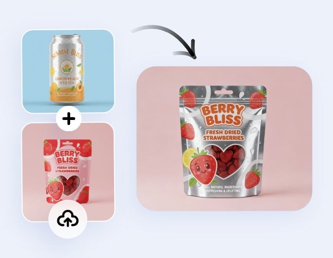 Blend a specific packaging style to a different product