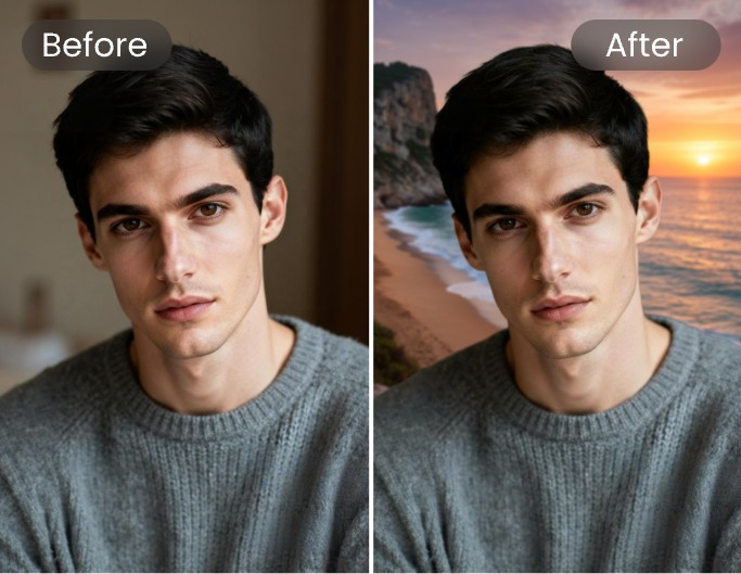 Remplacez ou enlevez le fond selon vos envies