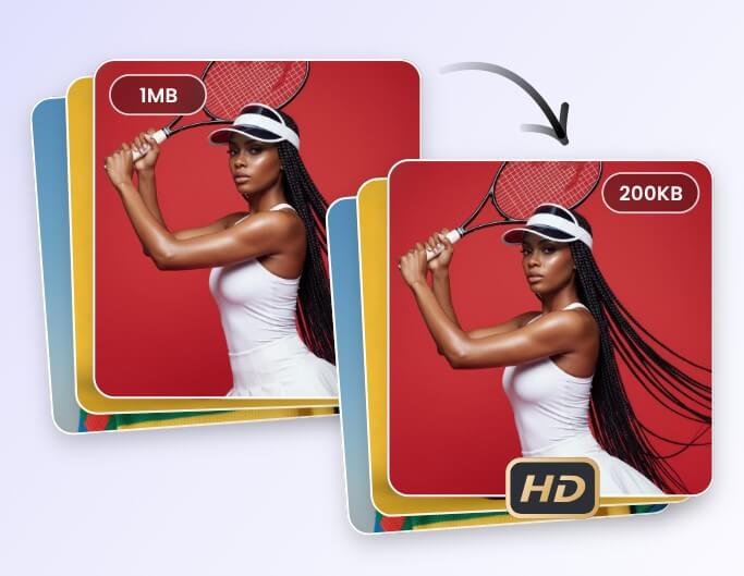 Compress photos in bulk