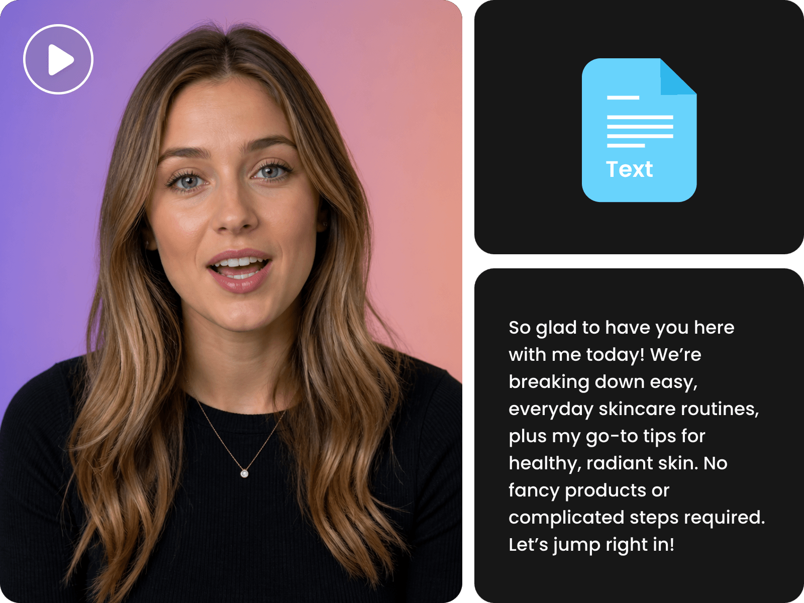 Convert a livestream video to text