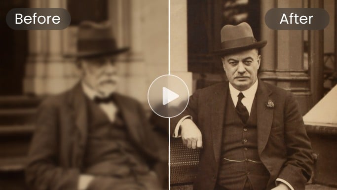 Convert old footage to HD quality before and after effect