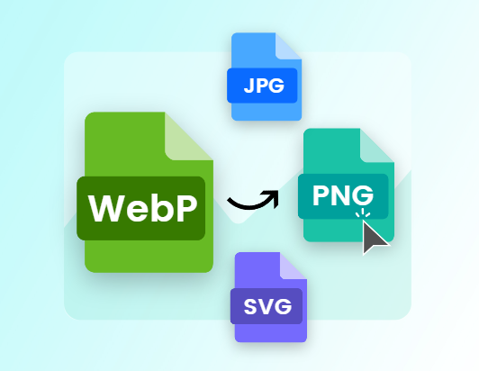 Convert uploaded webp to the png format