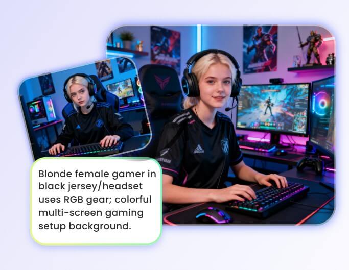 Copy ai generated text descriptions or regenerate ai images