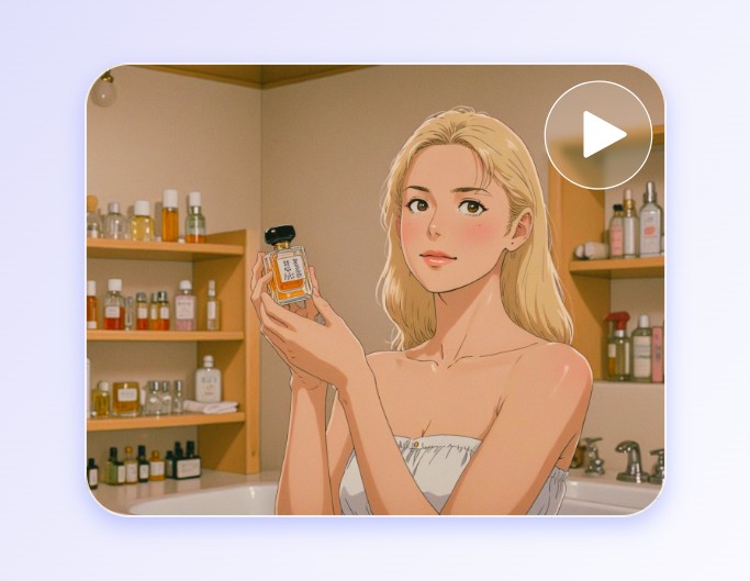 Create a marketing advertisement video using the video to anime ai tool