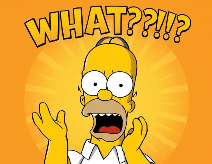 Create a meme using a simpsons style image