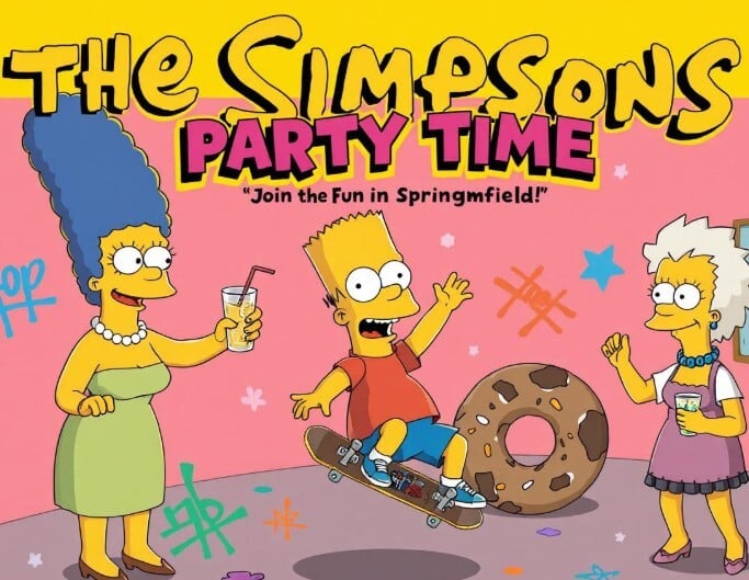 Create a simpsons style comic on fotor