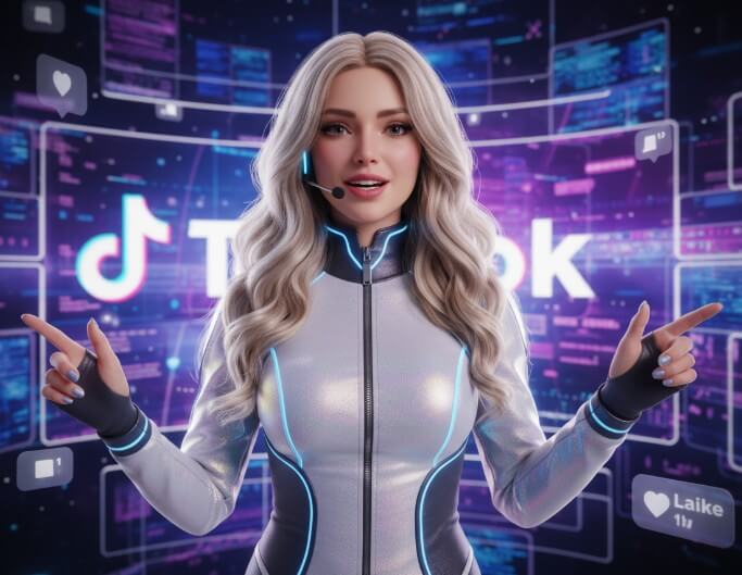 Créer une IA influenceuse virtuelle pour TikTok