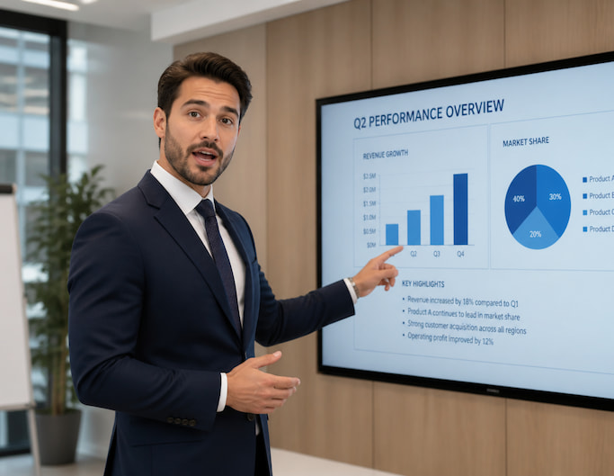 Create an ai spokesperson video for corporate training