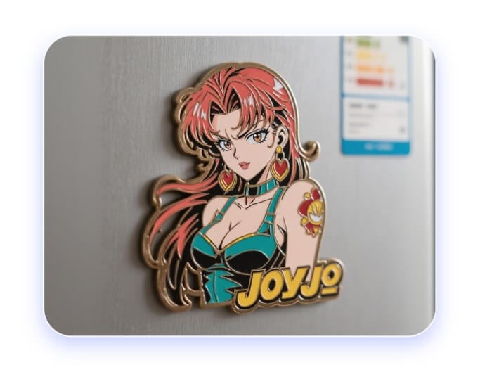 Create jojo style anime merchandise using the ai jojo character generator