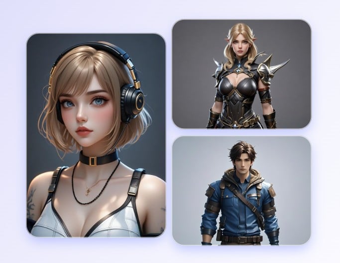 générer des visages IA pour le développement de jeux