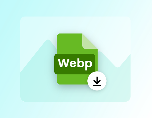 Download converted webp files