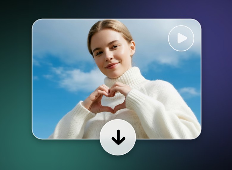 Download the Kling O1 AI generated video in high quality