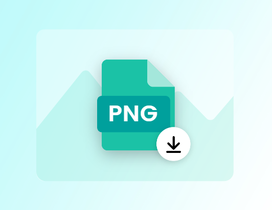 Download the converted png file