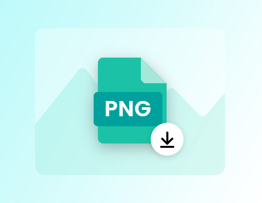 Download the converted png image
