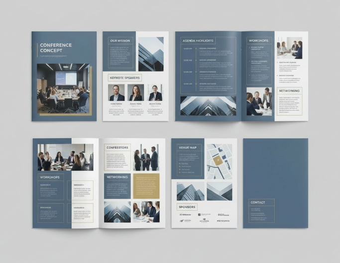 8ページパンフレット