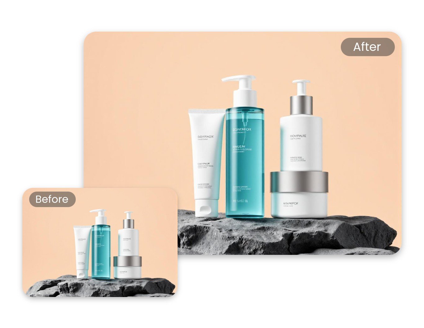 Enlarge a product picture using fotor image enlarger