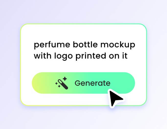 Enter prompts in fotor ai logo mockup maker