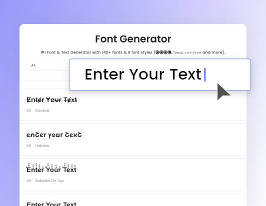 Text Generator ᐈ 1ℭ𝔬𝔭𝔶  ℙ𝕒𝕤𝕥𝕖 Text Font
