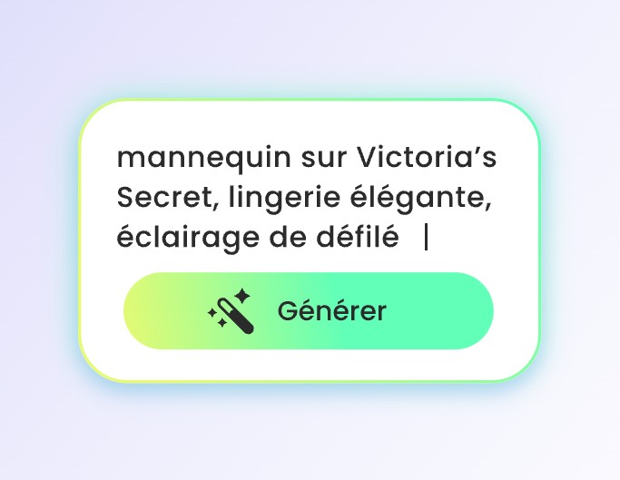 Entrer un prompt pour victoria sectret