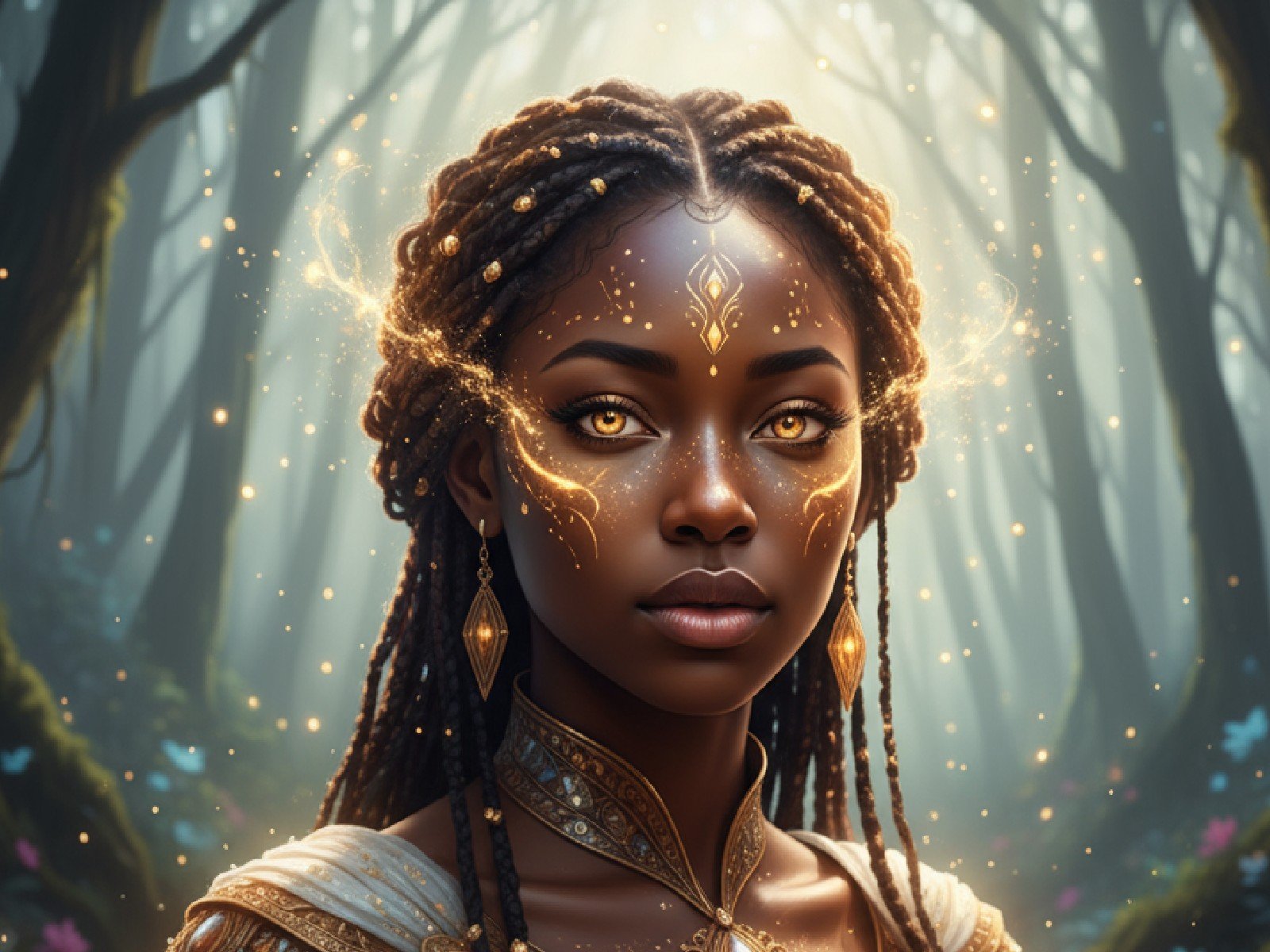 Fantasy style portrait