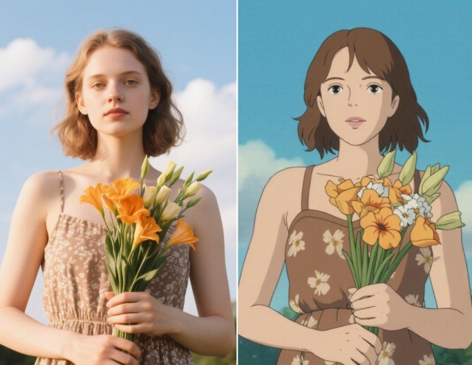 Filtre ghibli pour une retouche photo gratuite