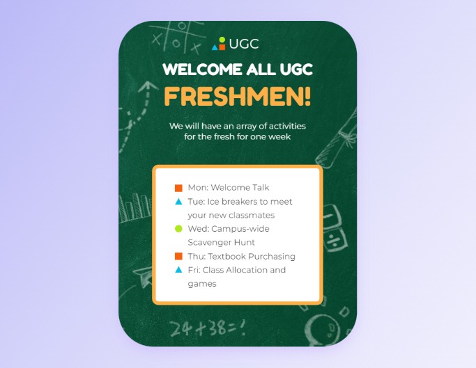 Fotor flyer template for tuition class