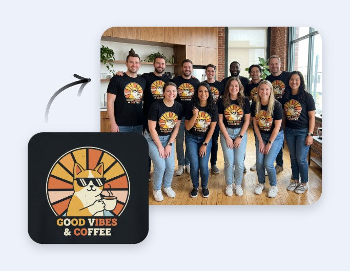 Fotor free clothing mockup generator for team apparel mockups