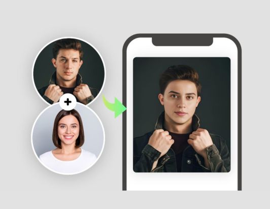 顔入れ替えで性転換を実現