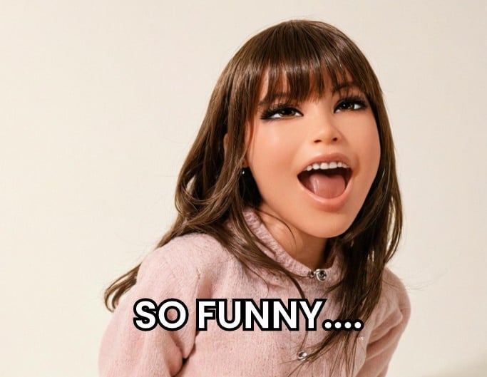 Generate a bratz doll and make it a meme