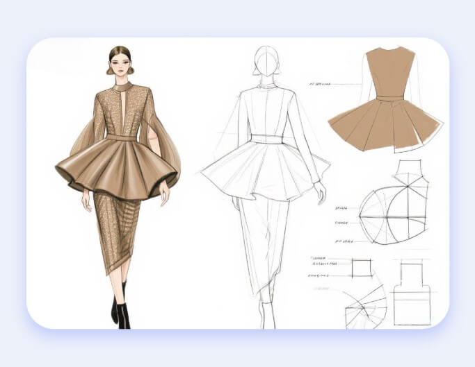 Générer un design vestimentaire pour femme avec Qwen IA