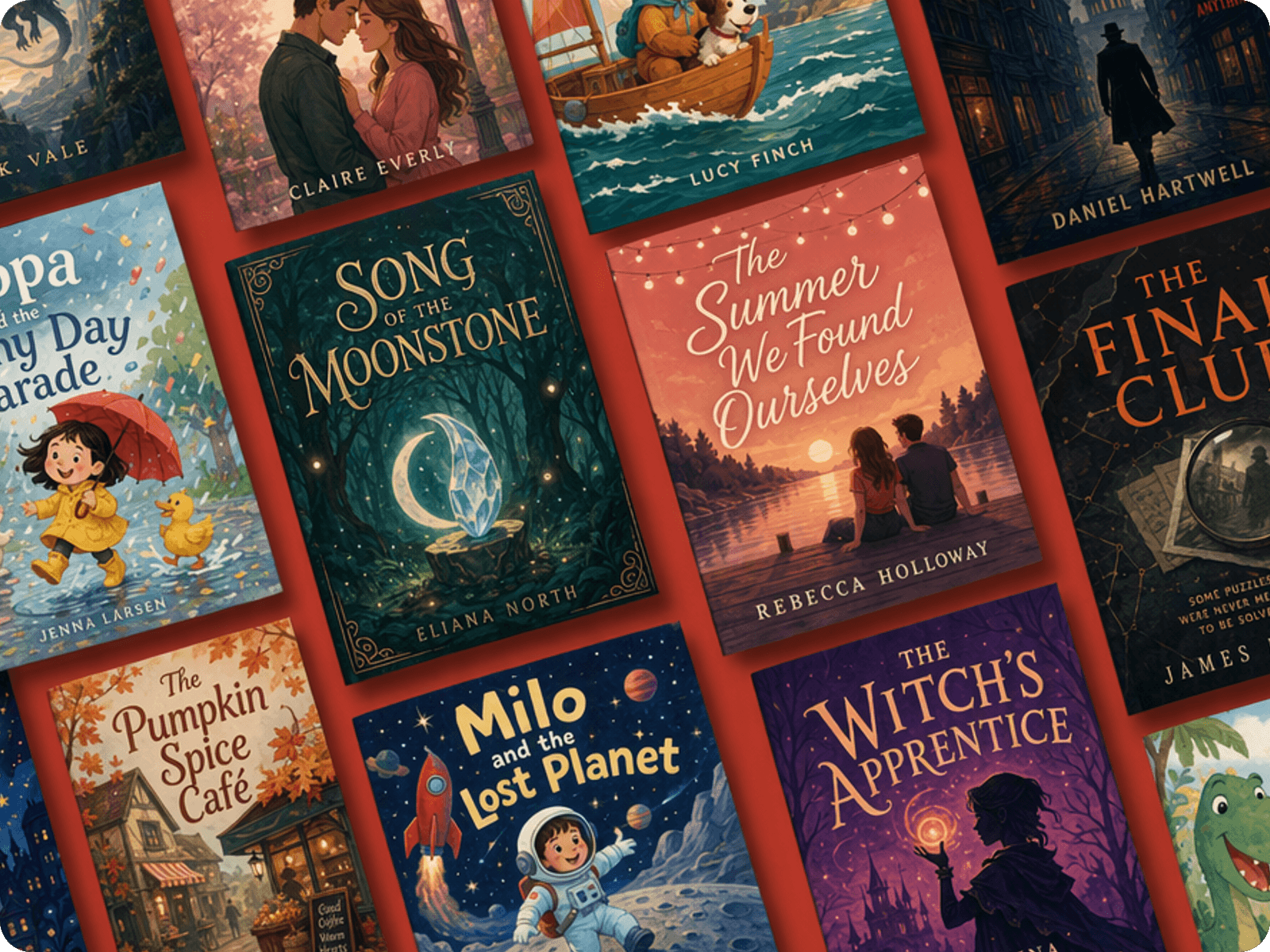 Generate ai book covers by self publishers