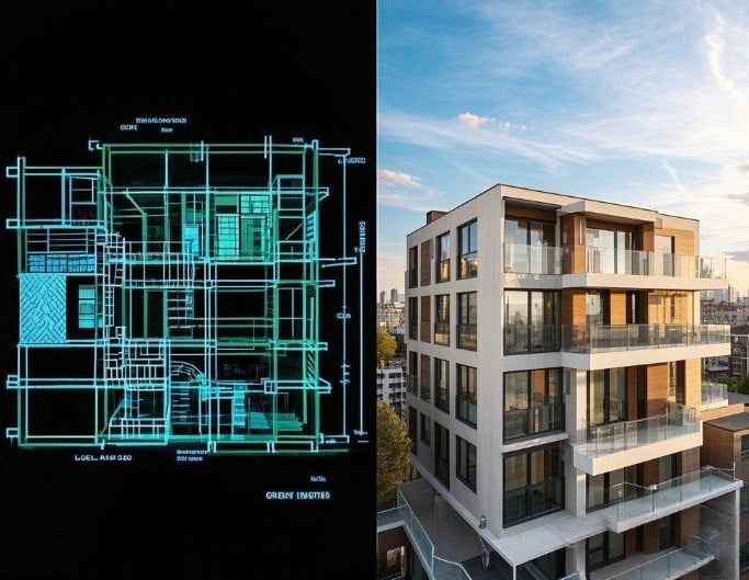 Generate an ai cad file of a 3d floor plan for 3d printing insipration