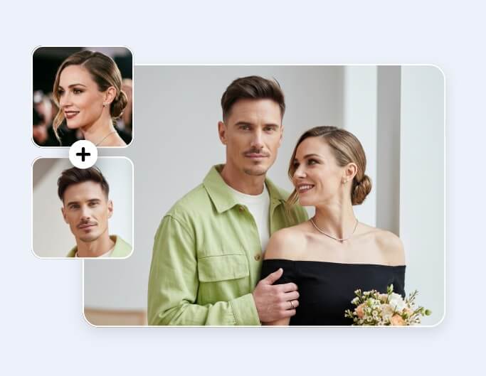 Generate an ai couple photo of yourself with your favorite celebrity